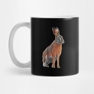 Hare - Woodland Themed Kids Room, Funny Gifts For Forester, Cute Animals Mug